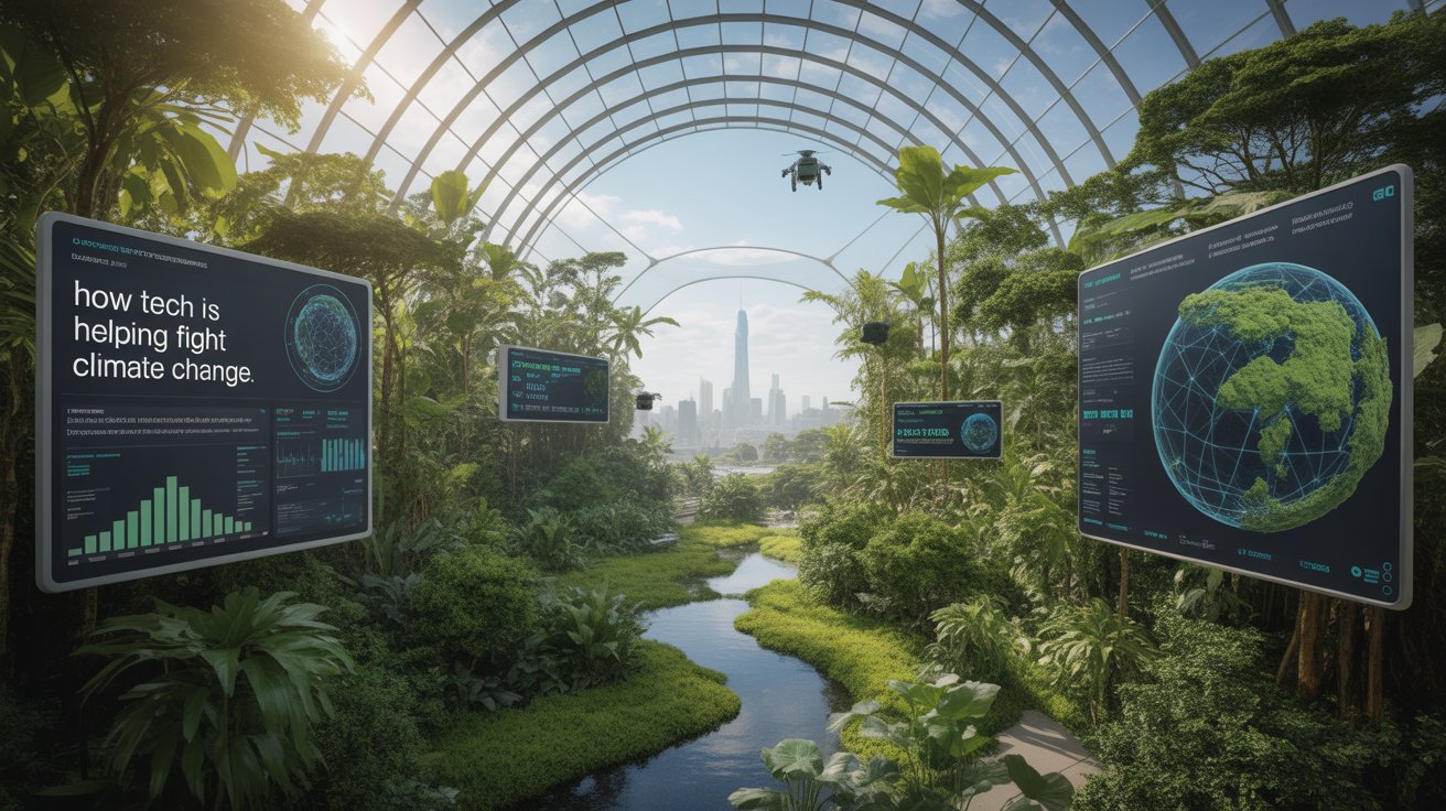 How Tech Is Helping Fight Climate Change